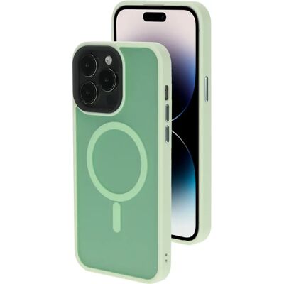 Mobiparts Apple iPhone 14 Pro Max Satin Light Green Ltd Edition - Handyhülle Mobiparts Apple iPhone 14 Pro Max Satin Light Green Ltd Edition - Handyhülle