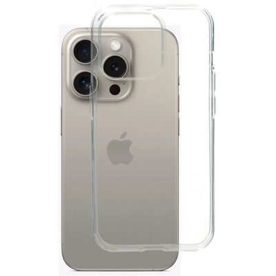Mobiparts Classic iPhone 15 Pro Transparent Hülle - Handyhülle Mobiparts Classic iPhone 15 Pro Transparent Hülle - Handyhülle