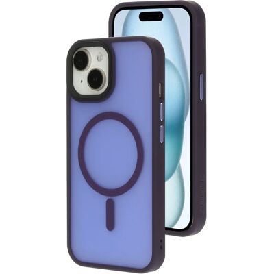 Mobiparts Apple iPhone 15 Satin Purple - Handyhülle Mobiparts Apple iPhone 15 Satin Purple - Handyhülle