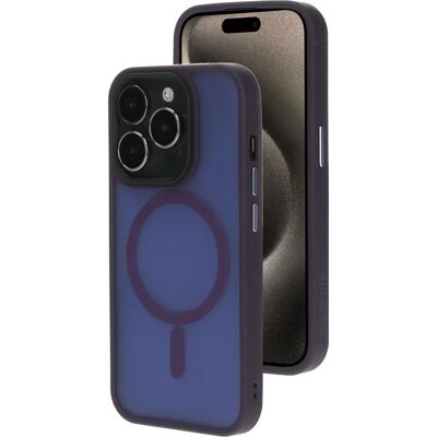 Mobiparts iPhone 15 Pro Satin Lila Stoßfest Hülle Mobiparts iPhone 15 Pro Satin Lila Stoßfest Hülle