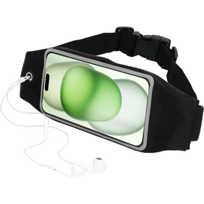 Mobiparts Apple iPhone 15 Plus Schwarze Sportgürtel Mobiparts Apple iPhone 15 Plus Schwarze Sportgürtel