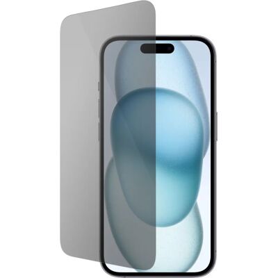 Mobiparts MP-124453 Protecteur d'Écran Confidentialité pour iPhone 15 - Publicité Mobiparts MP-124453 Protecteur d'Écran Confidentialité pour iPhone 15 - Publicité