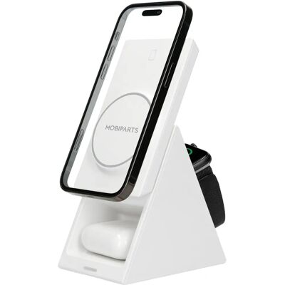 Mobiparts MP-125053 Drahtlos 3-in-1 Ladegerät Mobiparts MP-125053 Drahtlos 3-in-1 Ladegerät