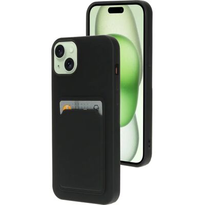 Mobiparts Klassischer iPhone 15 Plus Schwarzes Case Mobiparts Klassischer iPhone 15 Plus Schwarzes Case