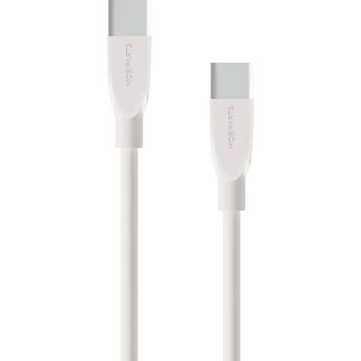 Mobiparts MP-125094 USB Kabel - USB-C, 2m, Weiß Mobiparts MP-125094 USB Kabel - USB-C, 2m, Weiß