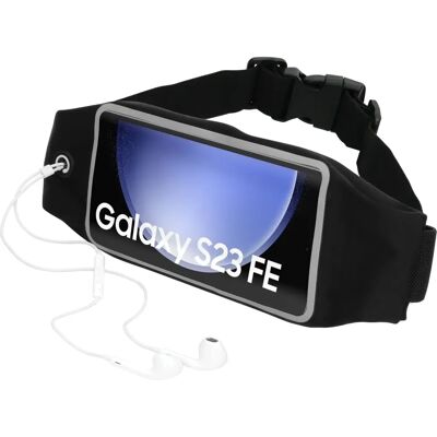 Mobiparts Comfort Fit Sport Gürtel Samsung Galaxy S23 FE Schwarz - Handyhülle Mobiparts Comfort Fit Sport Gürtel Samsung Galaxy S23 FE Schwarz - Handyhülle