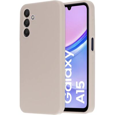 Mobiparts Samsung Galaxy A15 Soft Salmon Handyhülle - Handyhülle Mobiparts Samsung Galaxy A15 Soft Salmon Handyhülle - Handyhülle