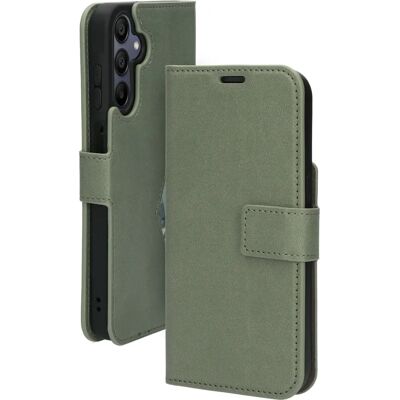 Mobiparts Classic Wallet Samsung Galaxy A15 Stein Grün - Handyhülle Mobiparts Classic Wallet Samsung Galaxy A15 Stein Grün - Handyhülle