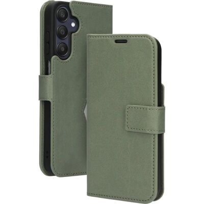 Mobiparts Classic Wallet Hülle Samsung Galaxy A25 Stone Green - Handyhülle Mobiparts Classic Wallet Hülle Samsung Galaxy A25 Stone Green - Handyhülle