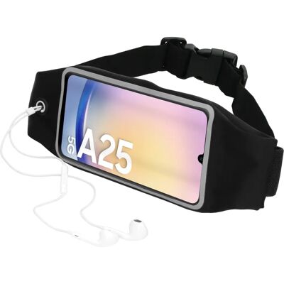 Mobiparts Ceinture Sport Noire pour Samsung Galaxy A25 - Coque de téléphone - Publicité Mobiparts Ceinture Sport Noire pour Samsung Galaxy A25 - Coque de téléphone - Publicité