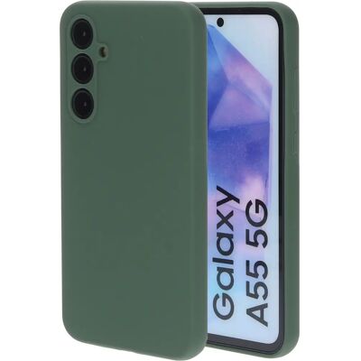 Coque en silicone Mobiparts Vert Forêt pour Samsung Galaxy A55 - coque de téléphone - Publicité Coque en silicone Mobiparts Vert Forêt pour Samsung Galaxy A55 - coque de téléphone - Publicité
