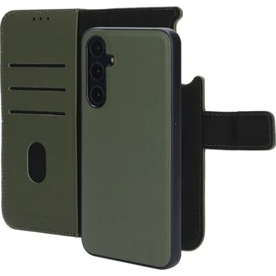 Mobiparts Leder 2 in 1 Brieftasche Hülle Samsung Galaxy A35 (2024) Grün Mobiparts Leder 2 in 1 Brieftasche Hülle Samsung Galaxy A35 (2024) Grün