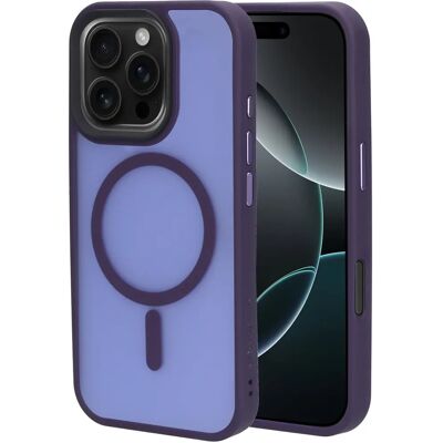 Mobiparts iPhone 16 Pro Lila stoßfeste Hülle - Handyhülle Mobiparts iPhone 16 Pro Lila stoßfeste Hülle - Handyhülle
