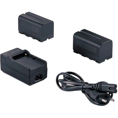 Kit de Batteries Falcon Eyes NP-F750 - Lampe LED - Publicité Kit de Batteries Falcon Eyes NP-F750 - Lampe LED - Publicité