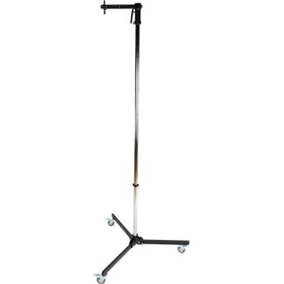 StudioKing Schweres Lichtstativ mit Rollen - 224cm, Schwarz, Silber - Professionelles Zubehör StudioKing Schweres Lichtstativ mit Rollen - 224cm, Schwarz, Silber - Professionelles Zubehör