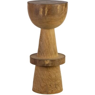 Pols Potten - Tabouret en bois - Fait main en bois tropical - 32x74cm - Publicité Pols Potten - Tabouret en bois - Fait main en bois tropical - 32x74cm - Publicité