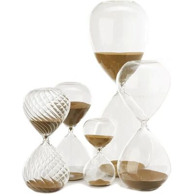 POLSPOTTEN Timeglass Ball - Stor, gullfarget sandglass POLSPOTTEN Timeglass Ball - Stor, gullfarget sandglass
