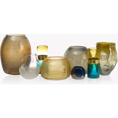 Vase Collision en verre ambré - Pols Potten, 30 cm - Publicité Vase Collision en verre ambré - Pols Potten, 30 cm - Publicité