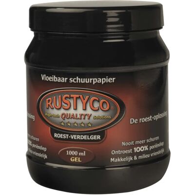 Rustyco Zwart Rustopløsning Gel - Rustfjerner Gel Rustyco Zwart Rustopløsning Gel - Rustfjerner Gel