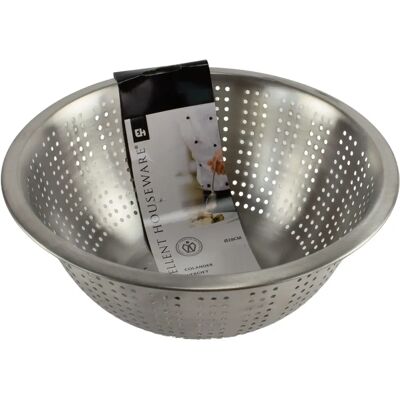 Passoire de Cuisine en Acier Inoxydable - 28cm, Multifonction, Argent Passoire de Cuisine en Acier Inoxydable - 28cm, Multifonction, Argent
