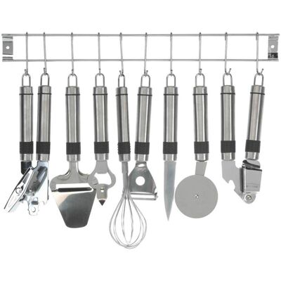 Set de Bucătărie 9 Piese - Utensile din Oțel Inoxidabil Set de Bucătărie 9 Piese - Utensile din Oțel Inoxidabil