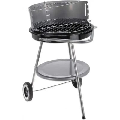 Grătar rotund cu cărbune Koopman International cu roți - 62-73cm Grătar rotund cu cărbune Koopman International cu roți - 62-73cm