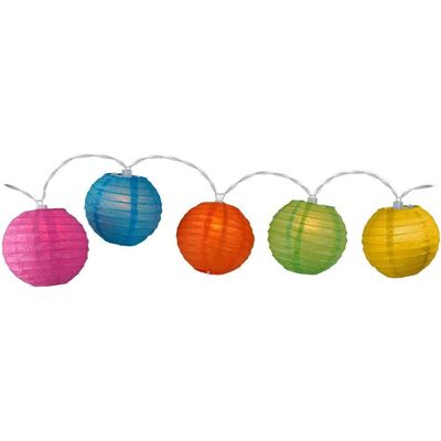 DIVERS Guirlande Lumineuse - Multicolore - 10 Ampoules - 1,5 M - Usage intérieur - Publicité DIVERS Guirlande Lumineuse - Multicolore - 10 Ampoules - 1,5 M - Usage intérieur - Publicité