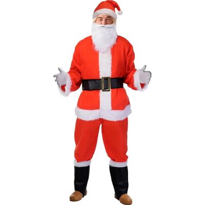 ECD GERMANY Kerstman Kostuum - 7-delig Unisex S-XL ECD GERMANY Kerstman Kostuum - 7-delig Unisex S-XL
