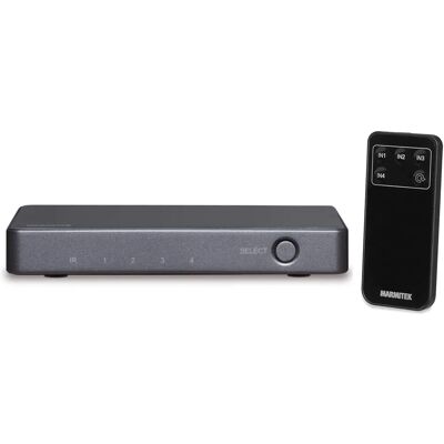 Marmitek - Commutateur HDMI 4K Connect 620 - 4 Entrées, 1 Sortie - UHD 60Hz Marmitek - Commutateur HDMI 4K Connect 620 - 4 Entrées, 1 Sortie - UHD 60Hz