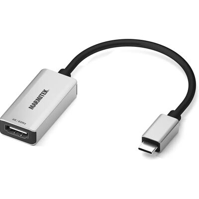 Marmitek 08369 USB-C til HDMI Adapter - Sort & Sølv Marmitek 08369 USB-C til HDMI Adapter - Sort & Sølv