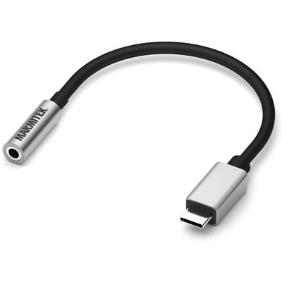 Marmitek USB-C ljudadapter - 3,5 mm, 15cm Marmitek USB-C ljudadapter - 3,5 mm, 15cm