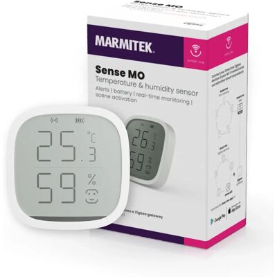 Marmitek Sense MO Zigbee 3.0 - Higrómetro y termómetro Marmitek Sense MO Zigbee 3.0 - Higrómetro y termómetro