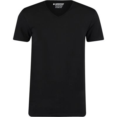 Garage 2-Pak Basic V-hals T-shirt - Sort - 2XL Garage 2-Pak Basic V-hals T-shirt - Sort - 2XL