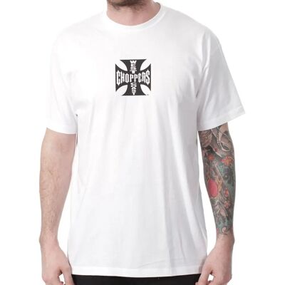 T-shirt Homme Fait Main Bleu de West Coast Choppers - T-shirt Décontracté Homme - Publicité T-shirt Homme Fait Main Bleu de West Coast Choppers - T-shirt Décontracté Homme - Publicité