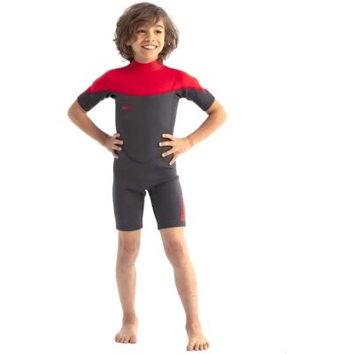 Jobe Boston 2mm Kinder Neoprenanzug - Schwarz/Rot Jobe Boston 2mm Kinder Neoprenanzug - Schwarz/Rot
