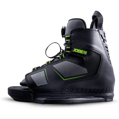 Jobe Unit Wakeboard Bindings Schwarz/Grün - Verstellbare offene Zehen Bindungen Jobe Unit Wakeboard Bindings Schwarz/Grün - Verstellbare offene Zehen Bindungen