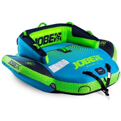 Jobe Binar Towable - 2 Persone - Verde/Azzurro - Giocattolo d'acqua trainabile Jobe Binar Towable - 2 Persone - Verde/Azzurro - Giocattolo d'acqua trainabile