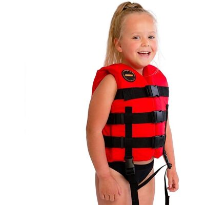 Gilet de sauvetage Jobe Sports Scribble Rouge pour Jeunes - Life Jacket - Publicité Gilet de sauvetage Jobe Sports Scribble Rouge pour Jeunes - Life Jacket - Publicité