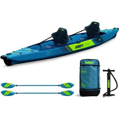 Jobe Kayak Gonflable Bleu Tasman - Kayak - Publicité Jobe Kayak Gonflable Bleu Tasman - Kayak - Publicité