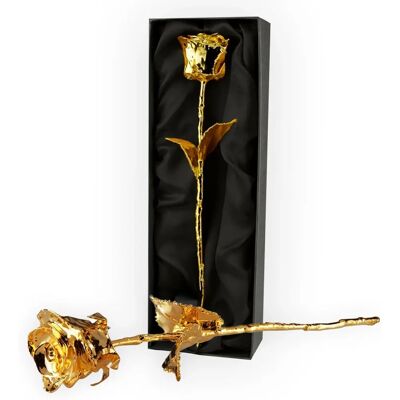 Mikamax 24k Gouden Roos - Ewigheid Roos Cadeaubo Box Mikamax 24k Gouden Roos - Ewigheid Roos Cadeaubo Box