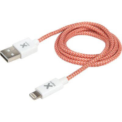 Xtorm CX002 Lightning-kabel - 1m - Röd Xtorm CX002 Lightning-kabel - 1m - Röd