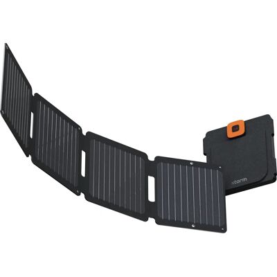 Xtorm Solcelleoplader 28W - Foldbar, Sort, Udendørs Xtorm Solcelleoplader 28W - Foldbar, Sort, Udendørs