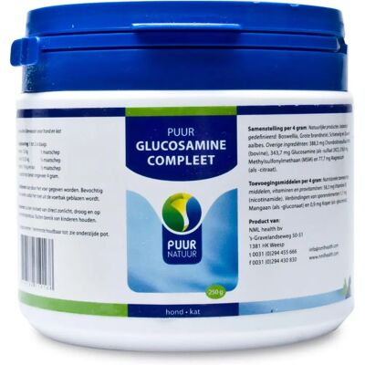 Puur Natuur Glucosamine Extra (volledig) - Dierverzorging Puur Natuur Glucosamine Extra (volledig) - Dierverzorging