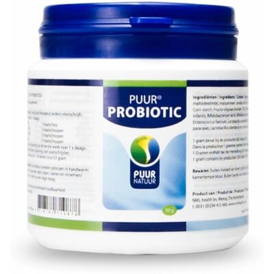 Puur Probiotica - Ondersteunt darmflora voor honden & katten Puur Probiotica - Ondersteunt darmflora voor honden & katten