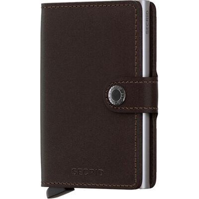 Secrid Miniwallet - marrón oscuro Secrid Miniwallet - marrón oscuro