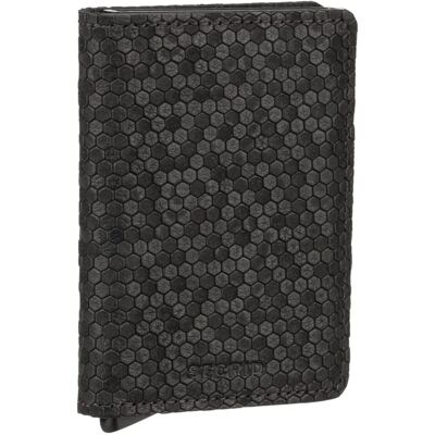 Secrid Slimwallet - hexagon black Secrid Slimwallet - hexagon black