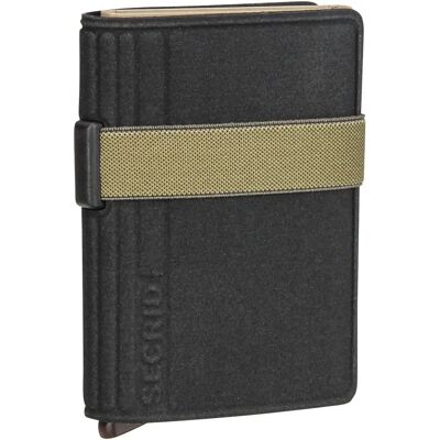 Secrid Liba Cartera - Delgado, Negro/Oliva Secrid Liba Cartera - Delgado, Negro/Oliva