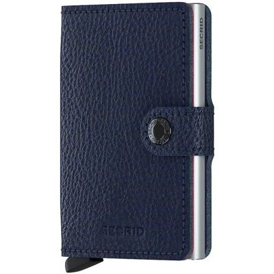 Secrid Miniwallet Vegetal MVG-Navy-Silver - Billetera RFID Secrid Miniwallet Vegetal MVG-Navy-Silver - Billetera RFID