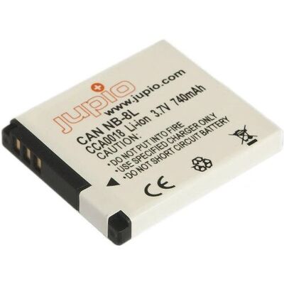 Bateria para Câmera Jupio NB-8L de Íons de Lítio - 740mAh Bateria para Câmera Jupio NB-8L de Íons de Lítio - 740mAh