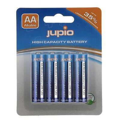 Jupio AA LR6 4-pack - batteri Jupio AA LR6 4-pack - batteri